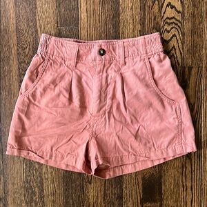 Madewell salmon pink shorts, like-new
